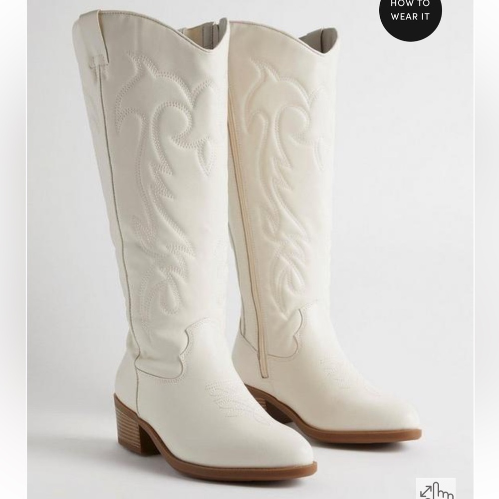 Torrid Western Knee Boots